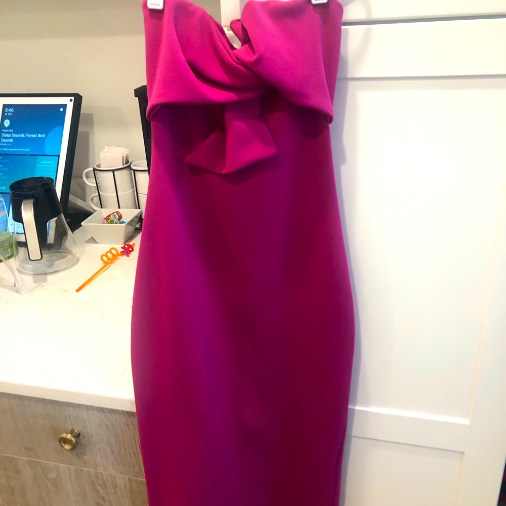Strapless dress
